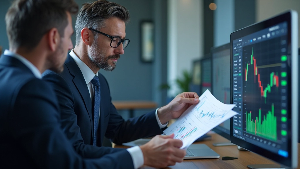 Portfolio-Allokationsdiagramm mit diversifizierten Investitionen über verschiedene globale Märkte und Sektoren