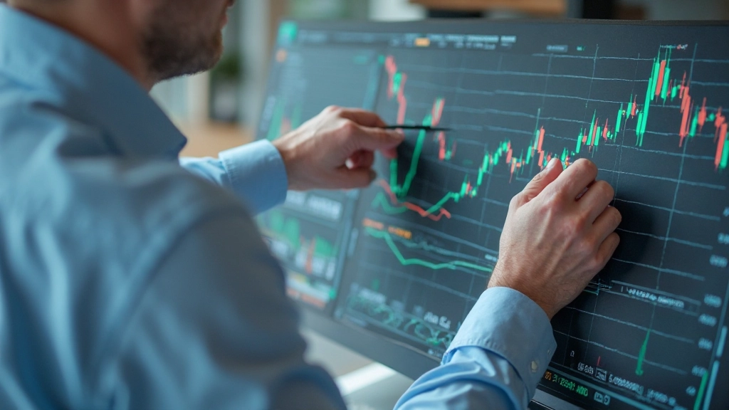 Trendlinie-Analyse auf Sektor-Relative-Stärke-Charts mit Unterstützungs- und Widerstandsniveaus