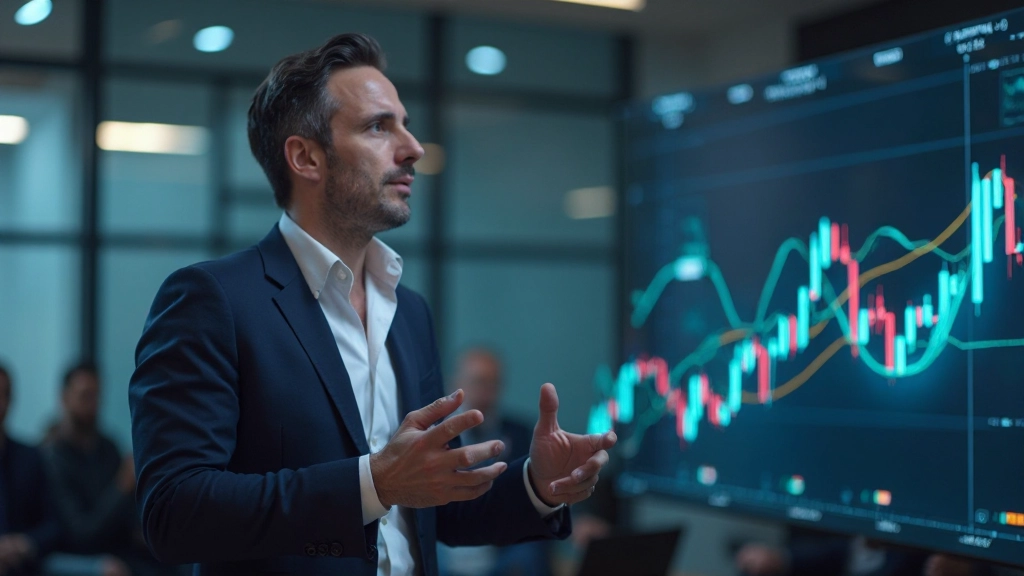 Blockchain-Technologie Visualisierung mit verknüpften Datenblöcken