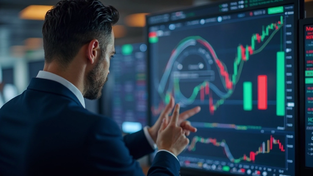 Bildliche Darstellung der Sentiment-Zyklen zwischen Angst und Gier sowie deren Auswirkungen auf Marktpreise